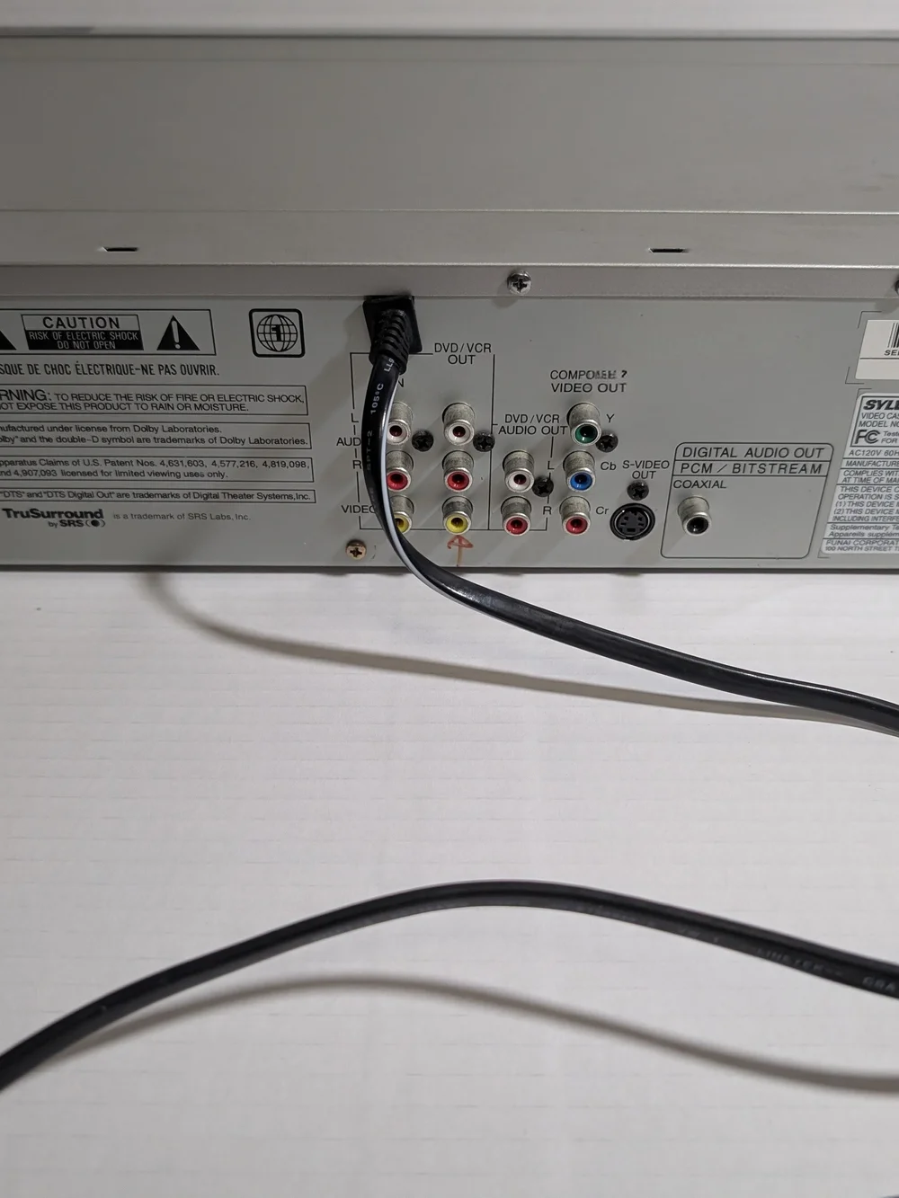 Sylvania SSD-800 DVD VCR Combo